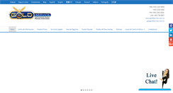 Desktop Screenshot of goldservice.com.sv